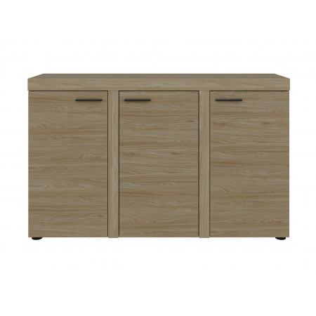 Komoda Ramon 3-drzwiowa dąb olejowany 149 cm